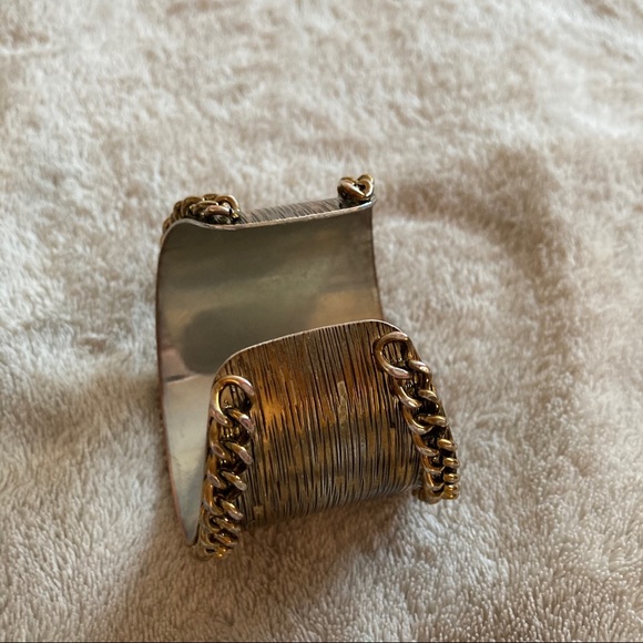 Mango goldtone cuff bracelet - Picture 7 of 9